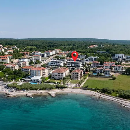 Апартаменты Nice Apartment In Malinska With Wi-Fi Малинска